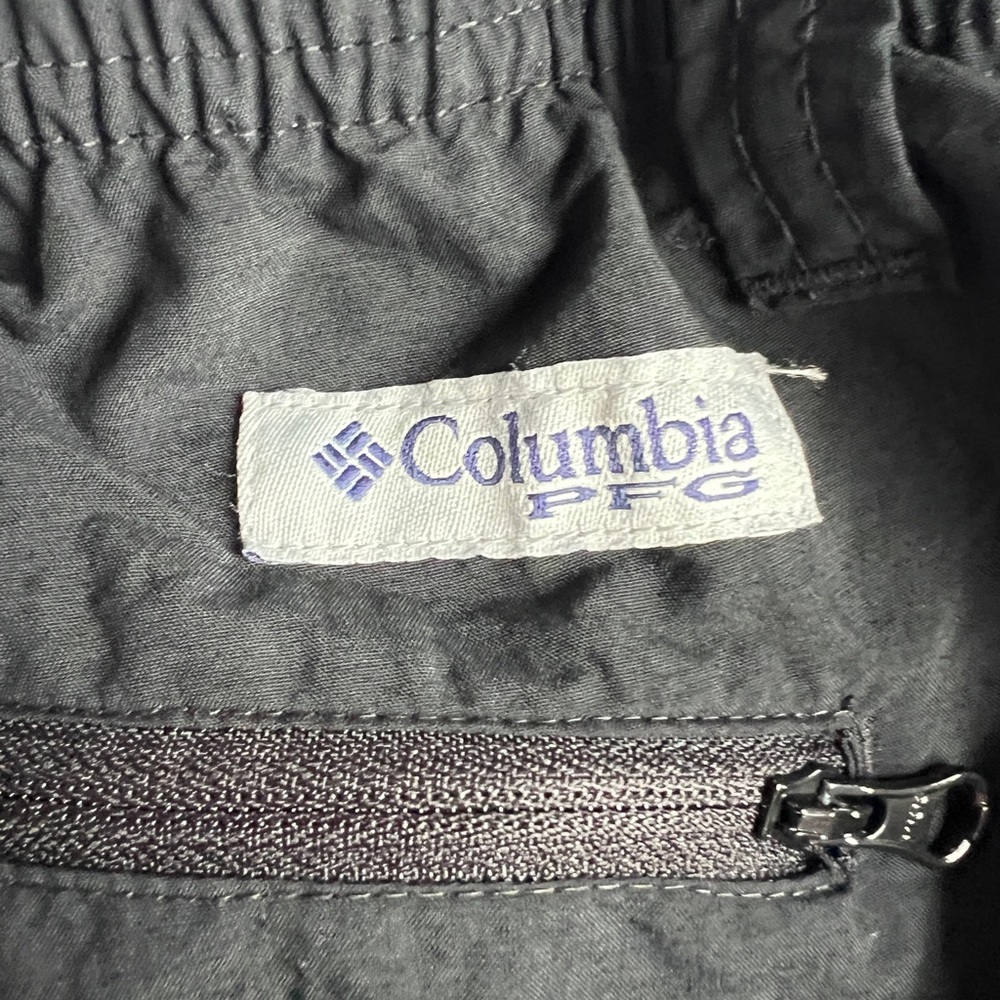 Men’s Elastic Waist Columbia Shorts Size XXL Black - Picture 8 of 8